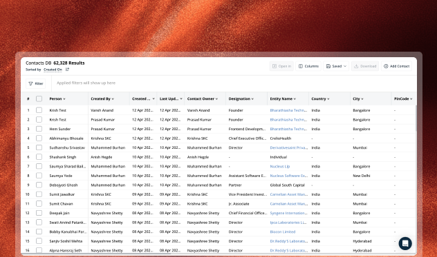 Connect — director contact intelligence